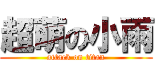 超萌の小雨 (attack on titan)