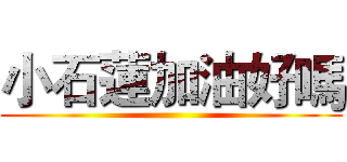 小石蓮加油好嗎 ()