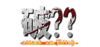 破ㄐㄅ (attack on Bitch)