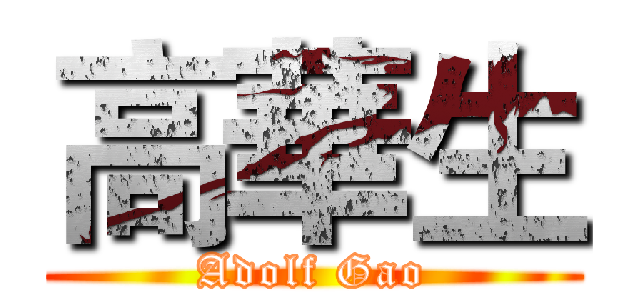 高華生 (Adolf Gao)