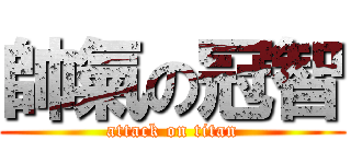 帥氣の冠智 (attack on titan)