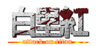 白里紅 (attack on titan)