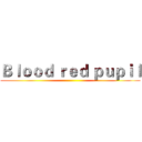 Ｂｌｏｏｄ ｒｅｄ ｐｕｐｉｌ ()