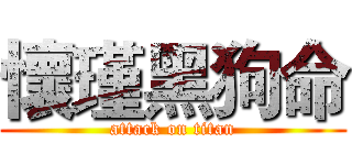 懷瑾黑狗命 (attack on titan)