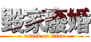 毀家廢婚 (attack on titan)