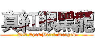 真紅眼黑龍 (Red Eyes Black Dragon)
