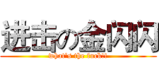 进击の金闪闪 (what's the fuck!!)