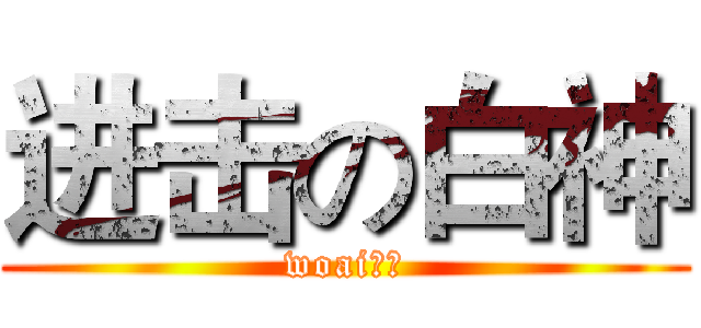进击の白神 (woai真白)