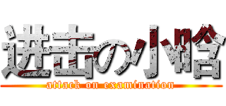进击の小晗 (attack on examination)