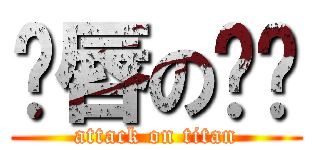 鱼唇の贰卡 (attack on titan)