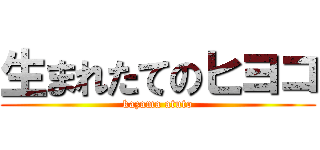 生まれたてのヒヨコ (kazama atuto)