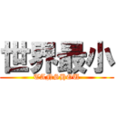 世界最小 (TANSHOU)