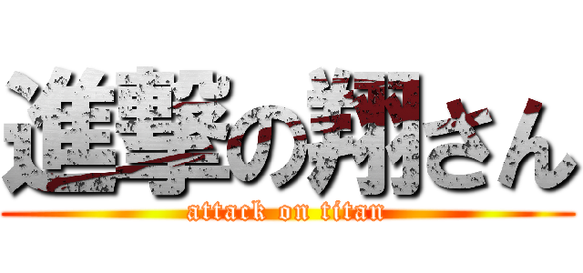 進撃の翔さん (attack on titan)