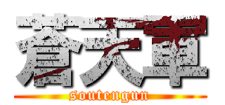 蒼天軍 (soutengun)