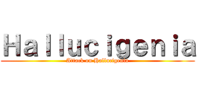 Ｈａｌｌｕｃｉｇｅｎｉａ (Attack on Hallucigenia)