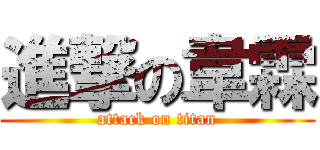 進撃の韋霖 (attack on titan)
