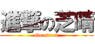 進撃の芝晴 (Go attack)