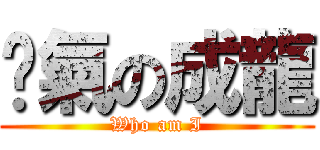 煞氣の成龍 (Who am I)