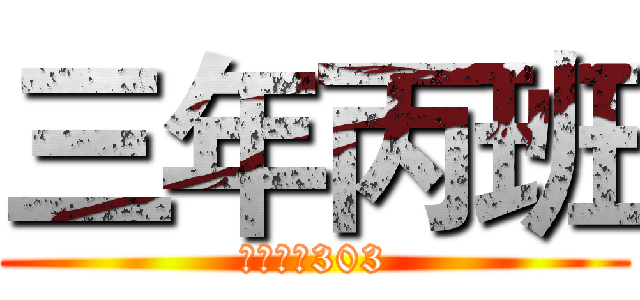 三年丙班 (南門國小303)