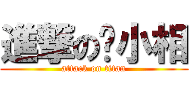 進撃の喵小相 (attack on titan)