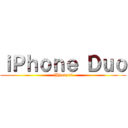 ｉＰｈｏｎｅ Ｄｕｏ (iPhone18)