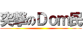 突撃のＤｏｍ民 ()