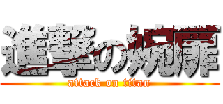 進撃の婉扉 (attack on titan)