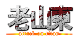 老山東 (attack on titan)