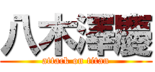 八木澤慶 (attack on titan)