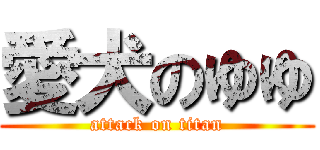 愛犬のゆゆ (attack on titan)