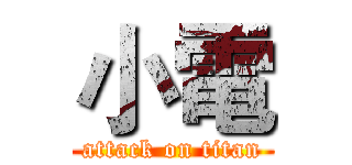 小電 (attack on titan)