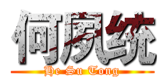 何夙统 (He Su Tong)