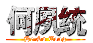 何夙统 (He Su Tong)