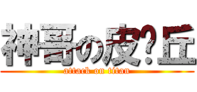 神哥の皮卡丘 (attack on titan)