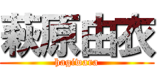 萩原由衣 (hagiwara)