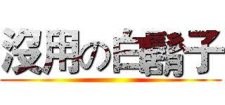 沒用の白鬍子 ()