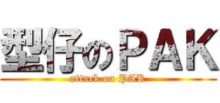 型仔のＰＡＫ (attack on PAK)