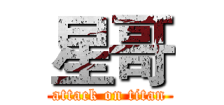 星哥 (attack on titan)