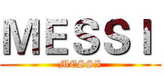 ＭＥＳＳＩ  (MESSI)
