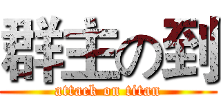 群主の到 (attack on titan)