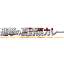 進撃の夏野菜カレー (no a summer cold)