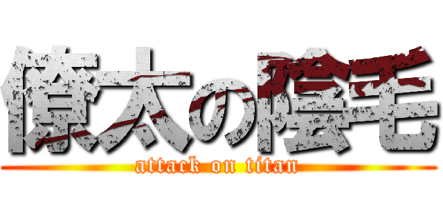 僚太の陰毛 (attack on titan)
