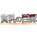 貧乳の巨豚 (Povertymilk Fatty)