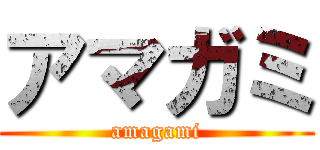 アマガミ (amagami)