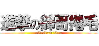 進撃の帥哥捲毛 (attack on titan)