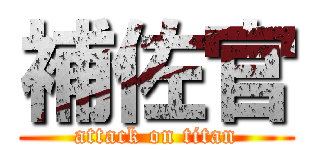 補佐官 (attack on titan)