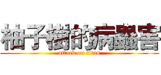柚子樹的病蟲害 (attack on titan)