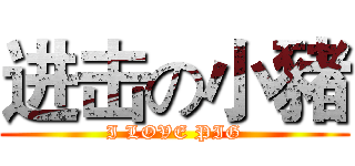 进击の小豬 (I LOVE PIG)