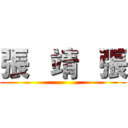 張   靖   張 ()