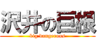 沢井の巨根 (big dangerous)